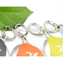 Keychain Bolsa de gel Pano de limpeza de microfibra de lente, pano de limpeza da lente